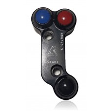 Apex Racing Three Button Engine Switch For MV Agusta F3/F4 All Year with Auxiliary Function (Brembo Mount Inline)